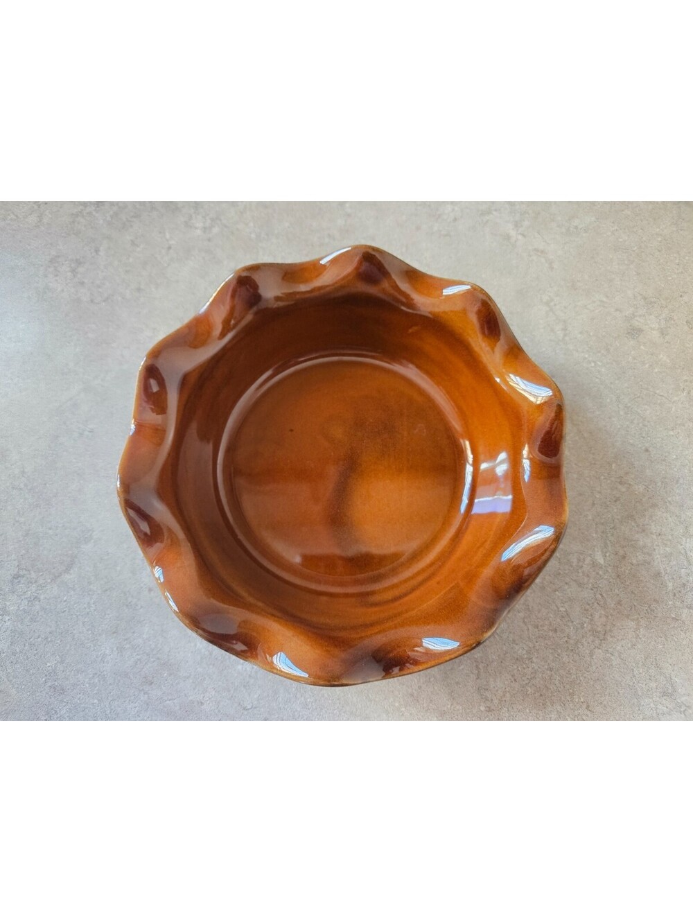 Emile Henry Ceramic Mini Ruffled Pie Dish - 5.75”